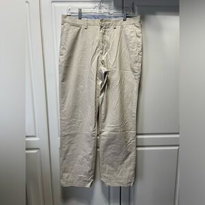 Ralph Lauren Cream Chinos Classic Straight-Leg